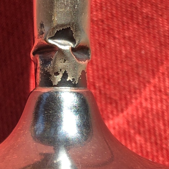 Antique Revere ware Sterling bud vase 677 - Picture 3 of 6